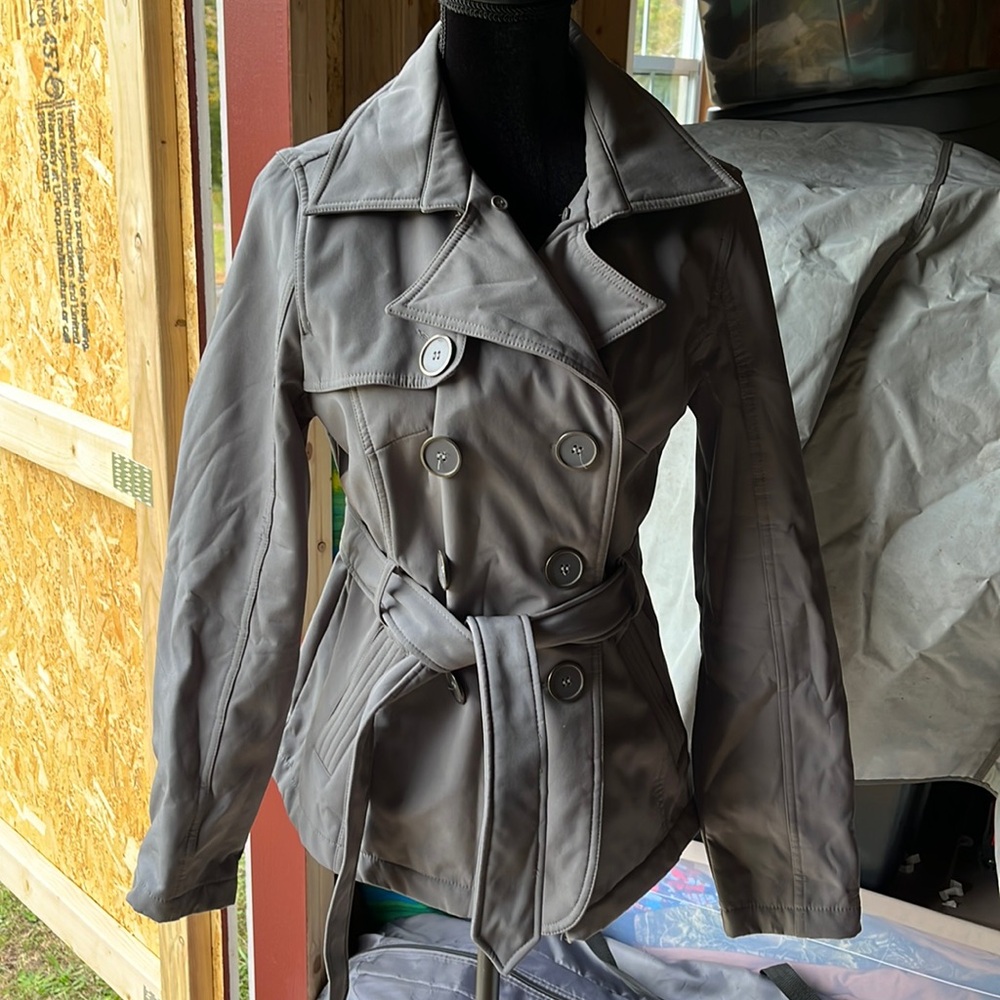 Rue 21 grey button up utility jacket. Fits like a medium.
